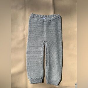 GAP kids grey cotton knit set